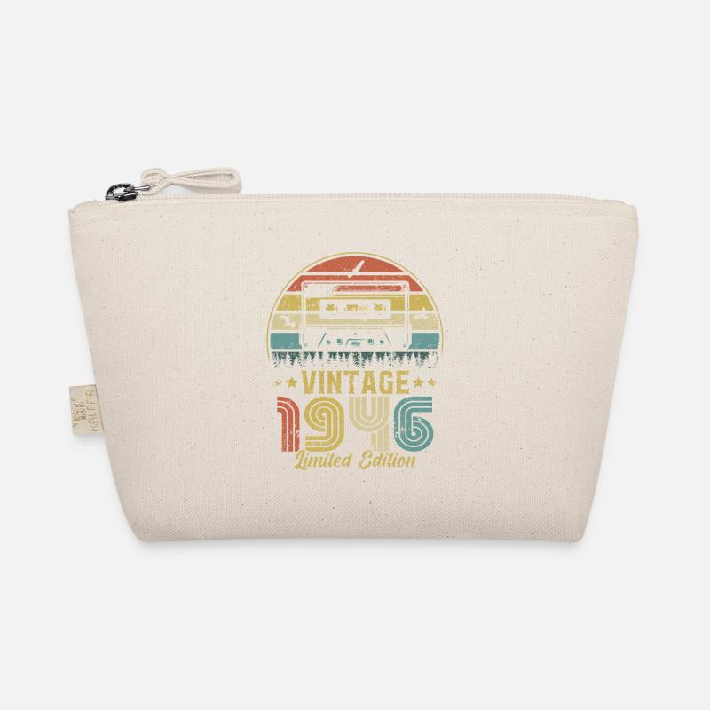 Vintage cassette 1946 Organic Pouch