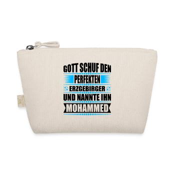 Erzgebirge Mann Namen Sachsen Mohammed - Bio-Täschchen - Natur - Vorne