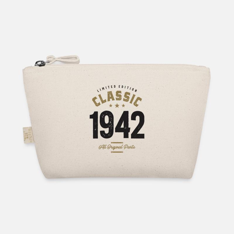 Classic 1942 80. Geburtstag Bio-Täschchen
