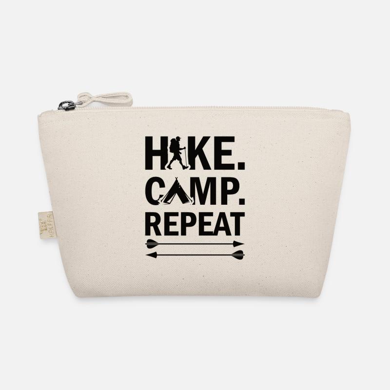 Wandern Camping Outdoor Sprüche Camper Wanderer Bio-Täschchen