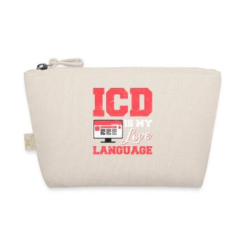Funny Medical Coder ICD Medical Coding Medical Bil - Organic Pouch - nature - Front