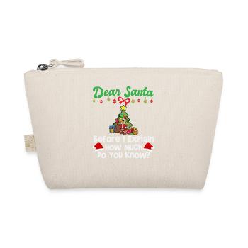 Cher Père Noël avant que j’explique combien savez-vous - Trousse biologique - nature - Devant
