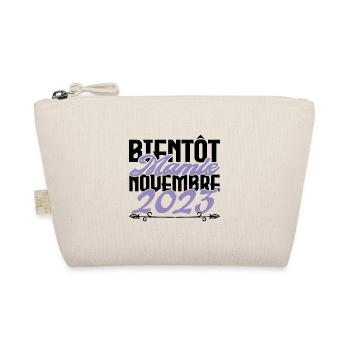 Annonce grossesse. bientôt Mamie Novembre 2023. - Trousse biologique - nature - Devant