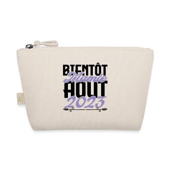 Annonce grossesse. bientôt Mamie Aout 2023. août. - Trousse biologique - nature - Devant