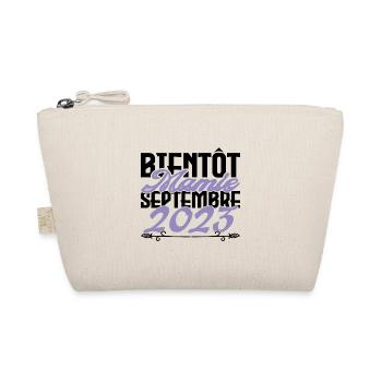Annonce grossesse. bientôt Mamie Septembre 2023. - Trousse biologique - nature - Devant