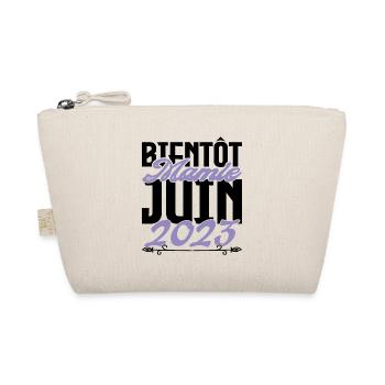Annonce grossesse. bientôt Mamie Juin 2023. - Trousse biologique - nature - Devant