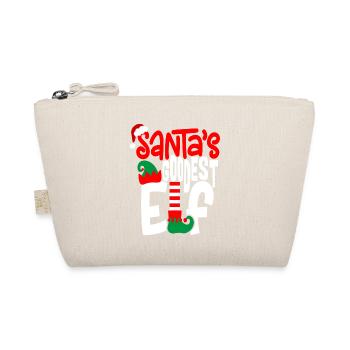 Le plus bon elfe du Père Noël - Trousse biologique - nature - Devant