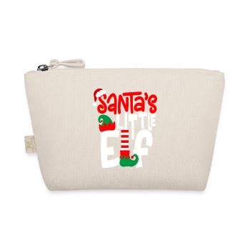 Santa s Little Elf - Organic Pouch - nature - Front