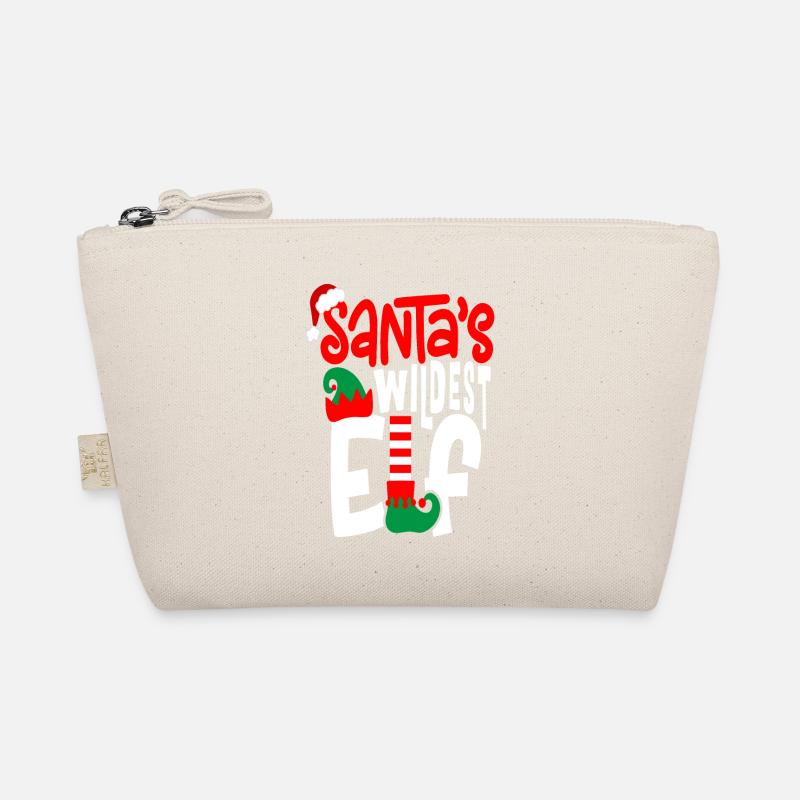 Santa s Wildest Elf - Bio-Täschchen - Natur