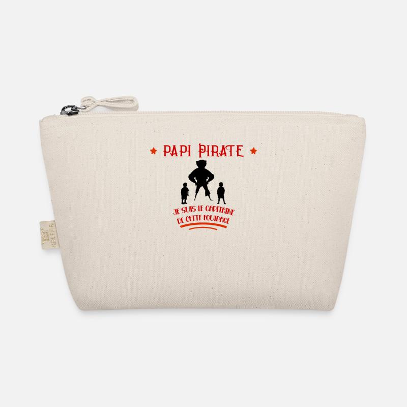Papi Pirate Idée Cadeau Fêtes Des Grands-Pères Trousse biologique