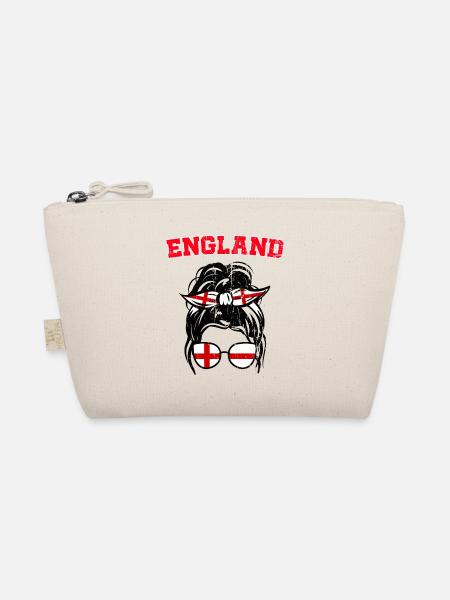 England Football Women’s Champions Lionesses 2022 - Organic Pouch - nature - Front