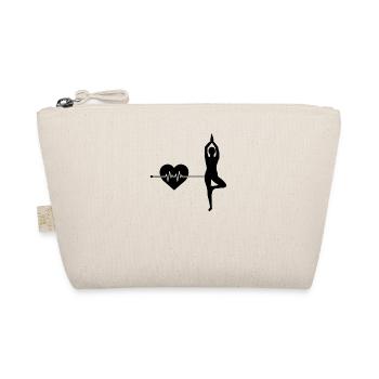 Yoga heartbeat - Organic Pouch - nature - Front