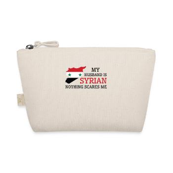 Nothing Scares Me Syrian Husband Syria - Organic Pouch - nature - Front