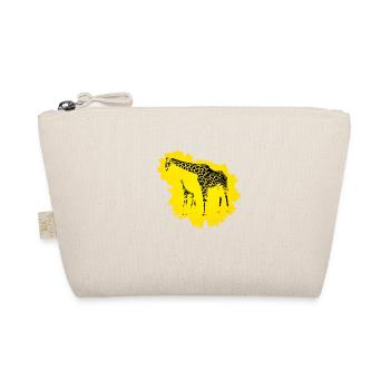 Giraffe - Organic Pouch - nature - Front