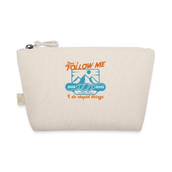 Ne me suivez plus Snowboard Sports d’hiver - Trousse biologique - nature - Devant
