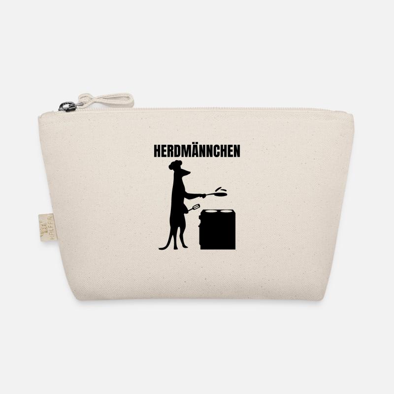 Herdmännchen Essen Kochen Lustiger Koch Bio-Täschchen