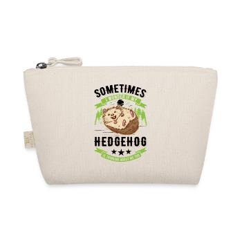 Hérisson Cadeau Stacheligel - Trousse biologique - nature - Devant