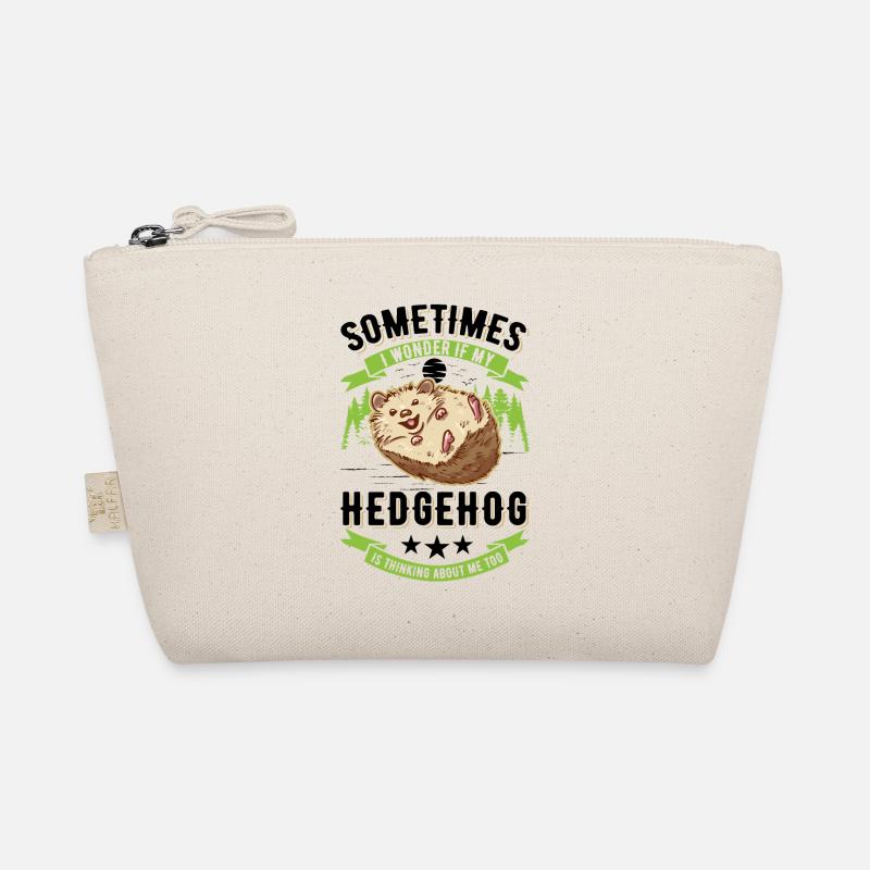 Hedgehog Gift Stacheligel Organic Pouch