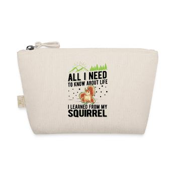 Écureuil Cadeau Écureuil Gris - Trousse biologique - nature - Devant