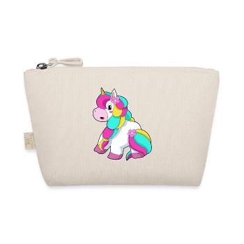 Unicorn Flower - Organic Pouch - nature - Front