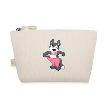 Cat Workout Gymnastics Fitness - Organic Pouch - nature - Front