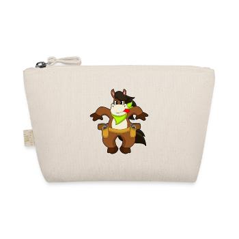 Cheval Cowboy Pistolet - Trousse biologique - nature - Devant