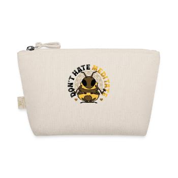 Don't Hate Meditate Kundalini Yoga - Organic Pouch - nature - Front