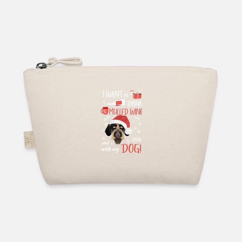 German Wirehair Mulled Wine Christmas Organic Pouch