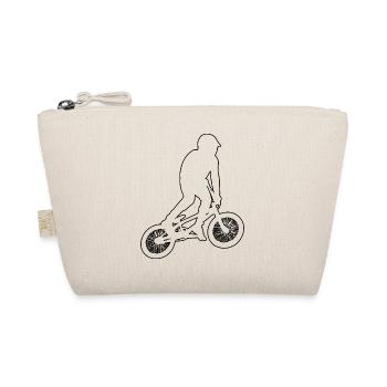 Herren bmx jungen Damen bmx bmx fahrrad Radfahren - Bio-Täschchen - Natur - Vorne