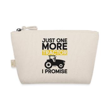 Farming Farmer Vintage Tractor - Organic Pouch - nature - Front