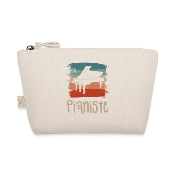 Vintage Retro Pianiste Instrument Piano - Trousse biologique - nature - Devant