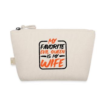 My Favorite Evil Queen Is My Wife 9 - Organic Pouch - nature - Front