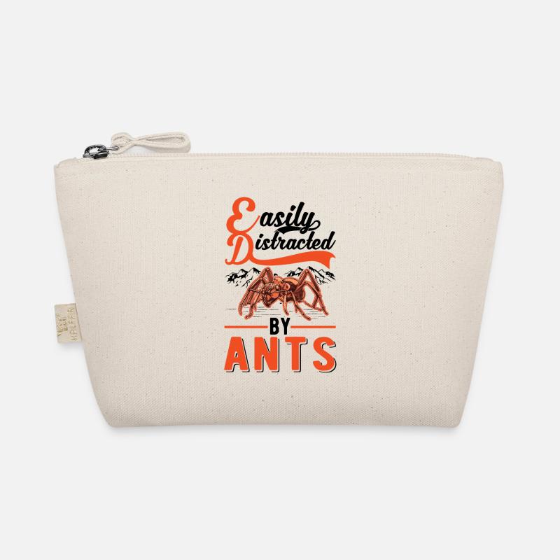 Easily distracted by ants anthills Organic Pouch