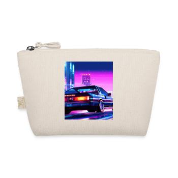 Vaporwave Esthétique Synthwave City - Trousse biologique - nature - Devant