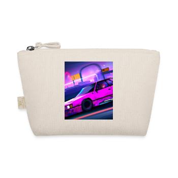 Vaporwave Esthétique Synthwave Car - Trousse biologique - nature - Devant