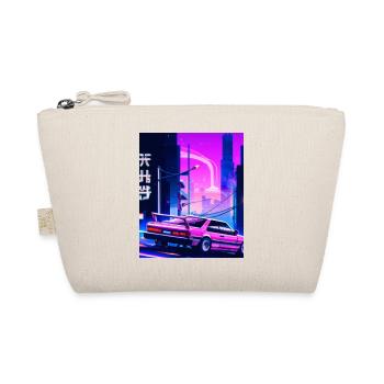 Vaporwave Esthétique Synthwave Car - Trousse biologique - nature - Devant