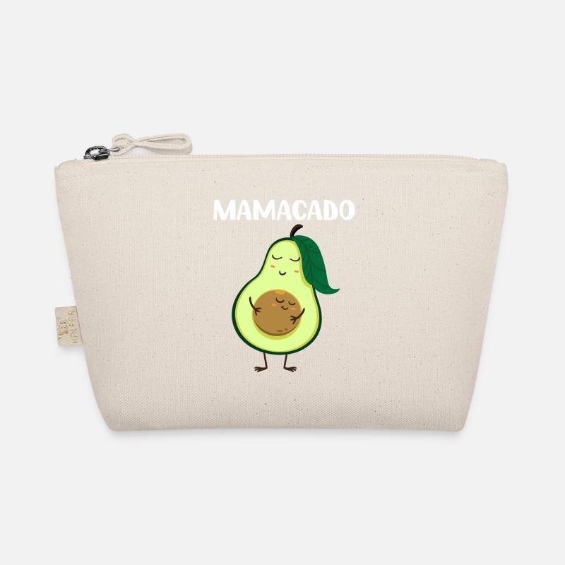 Avocado -Schwangerschaftsanzeige Mutter Mamacado Bio-Täschchen