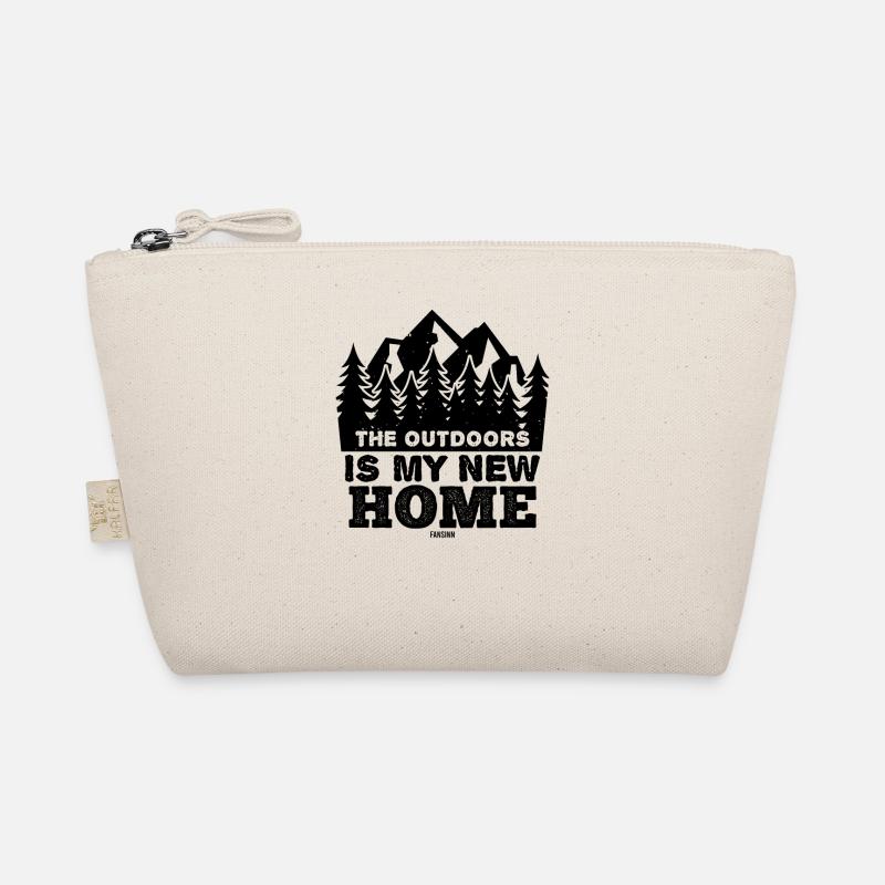Nature Forest Fir tree Hiking Organic Pouch