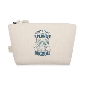 Sorry I can't I have Plans with my Ragdoll - Bio-Täschchen - Natur - Vorne