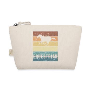Equestrian Horse Horse Crunge Horse Breed Riding - Organic Pouch - nature - Front