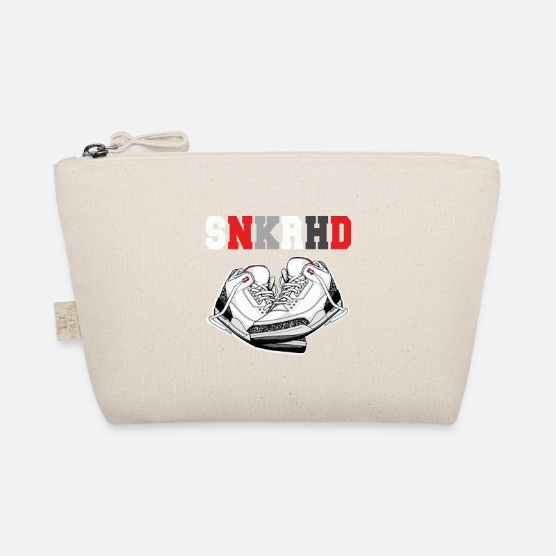 SNKRHD Awesome Retro Sneaker Head Designs Bio-Täschchen