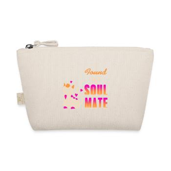 I Found My Soul Mate Cute Cat Lover Designs - Bio-Täschchen - Natur - Vorne