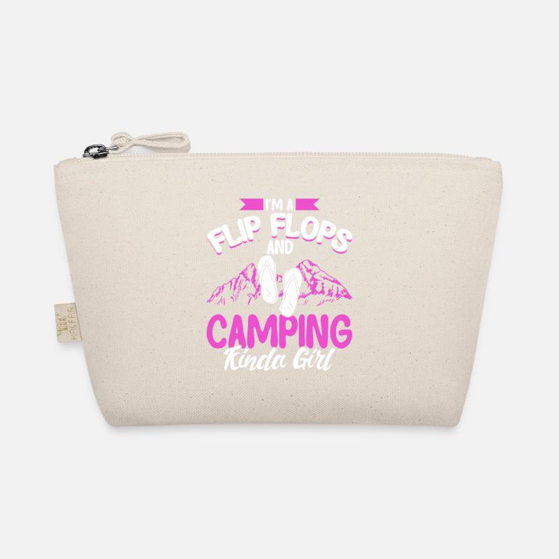 Camping Geschenk Lustiger Spruch für Camper Bio-Täschchen