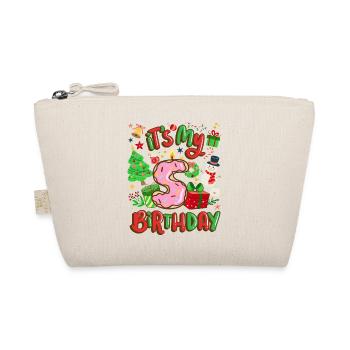 C’est mon 5 ans bonhomme de neige Noël - Trousse biologique - nature - Devant