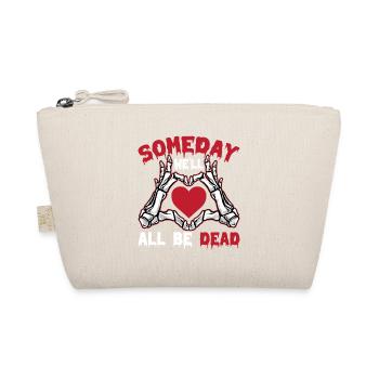 I just wait until it's quiet Halloween - Organic Pouch - nature - Front