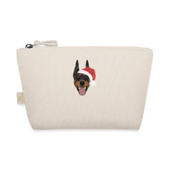 Doberman Joyeux Noël - Trousse biologique - nature - Devant
