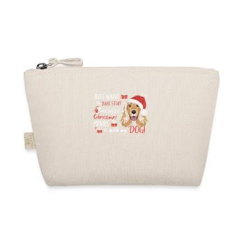 Deutsch Cocker Spaniel Joyeux Noël - Trousse biologique - nature - Devant