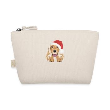 Deutsch Cocker Spaniel Joyeux Noël - Trousse biologique - nature - Devant
