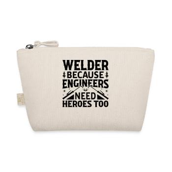 Welder Profession Heat Steel Gas TIG MAG Welding - Organic Pouch - nature - Front