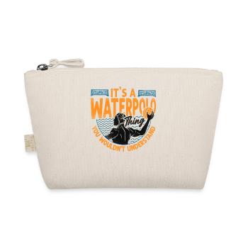 Water Polo Vintage It's A Water - Bio-Täschchen - Natur - Vorne